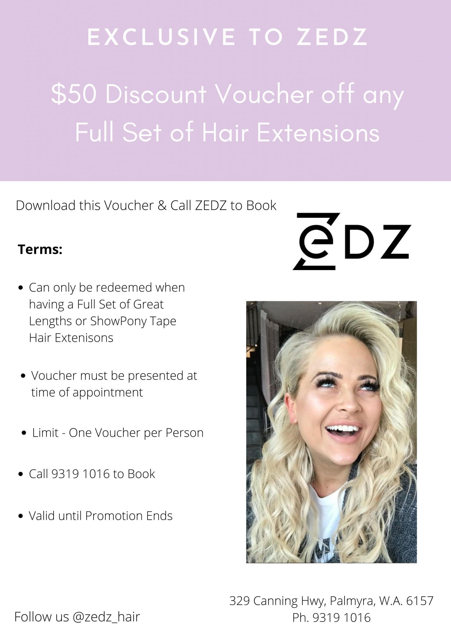 Perth's Top Hair Extension Salon Great Lengths